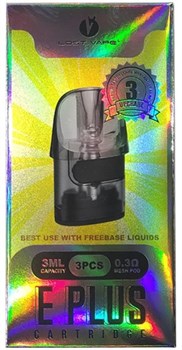Картридж Lost Vape E-Plus Cartridge 3ml 0.3Ohm (в упак. 3 шт.) 5886