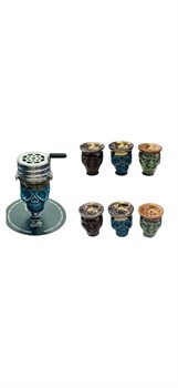 Чаша для кальяна «Череп» 6147