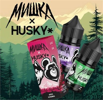 Жидкость Husky & Мишка salt 30 мл 20 мг 6251