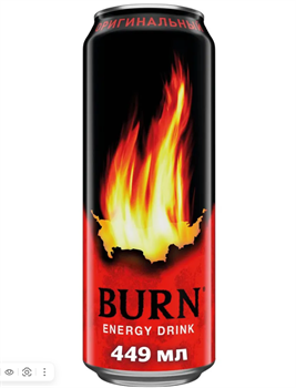 Энергетический напиток Burn Оригинальный, 449 мл 6522