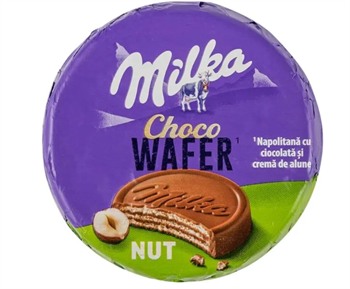 Вафли в молочном шоколаде Милка фундук Мондэлис м/у, 30 г 6531