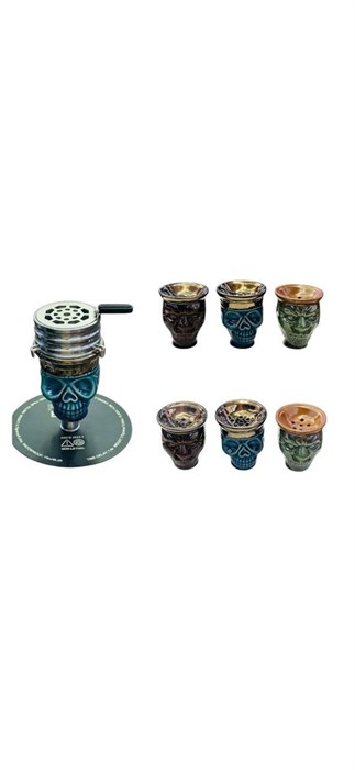 Чаша для кальяна «Череп» 6147