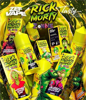 Жидкость Rick and Morty Zombie 30 мл 20 мг hard 5379