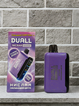 Duall Nicbar 50000 - 50000 затяжек с 3 режимами регулировки крепости 6090