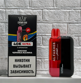 Alfakher Crown Bar 40K Ultra 40000 затяжек - 40000 затяжек 6110